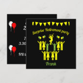 Party für Unternehmensruhestand (Vorne/Hinten)