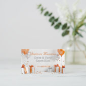 Party für Veranstaltungen - Miete Visitenkarte (Stehend Vorderseite)