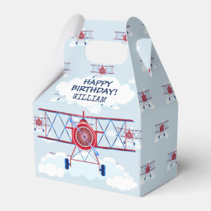Party für Vintage Luftfahrzeuge Geschenkschachtel