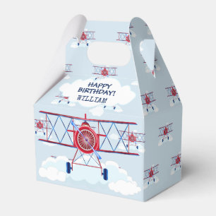Party für Vintage Luftfahrzeuge Geschenkschachtel
