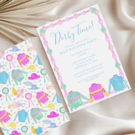 Party für Wasserfarben: Jerseys & Hats Einladung