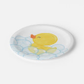 Party für Wasserfarben Pappteller (Schrägansicht)