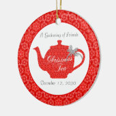 Party für Weihnachtsgebäck Keramikornament (Links)