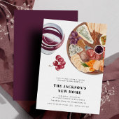 Party für Wein und Käse Einladung