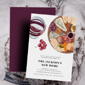 Party für Wein und Käse Einladung