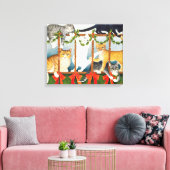 Party Games Leinwanddruck (Insitu (Wohnzimmer))