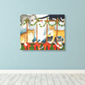 Party Games Leinwanddruck (Insitu (Holzboden))