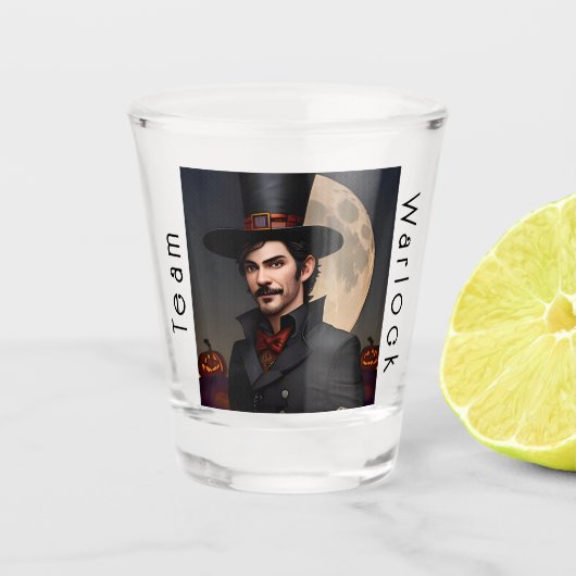 Party Games von Team Warlock Schnapsglas (Vorderseite)