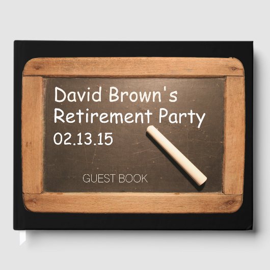 Party-Gästebuch für ermüdete Lehrer Gästebuch (Vorderseite)