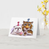 Party Geburtskarte Karte (Gelbe Blume)