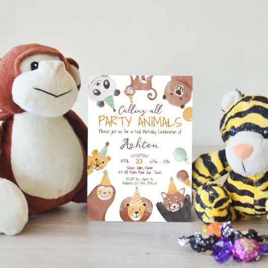 Party Geburtstagsfeier Einladung