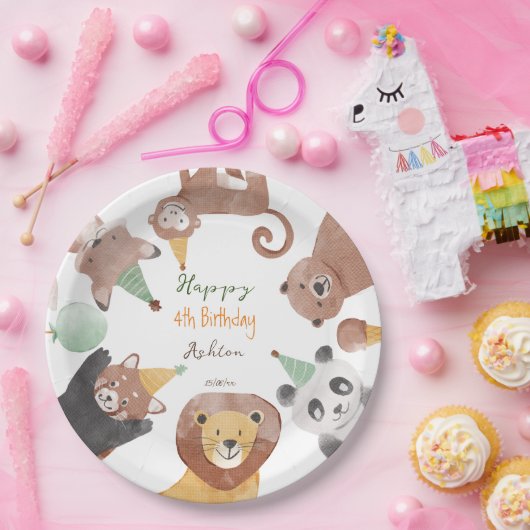 Party Geburtstagsparty personalisiert Pappteller (Party)