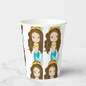 Party gelbe Meerjungfrauen Papiertüten Pappbecher (Rechts)