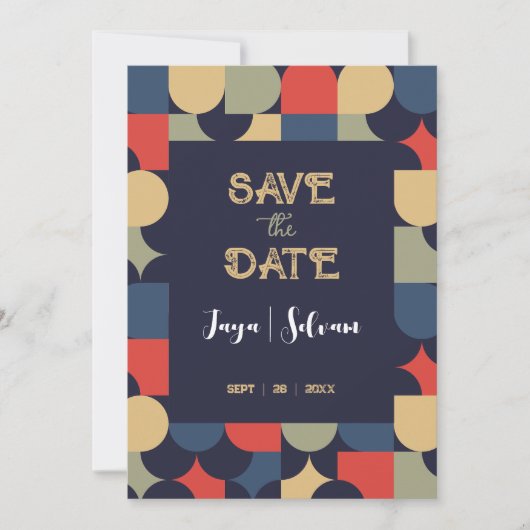 Party gerettet einladung (Vorderseite)