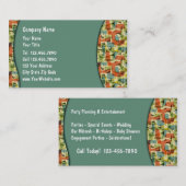 Party-Geschäfts-Karten Visitenkarte (Vorne/Hinten)