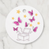 Party Geschenkanhänger (Rückseite)