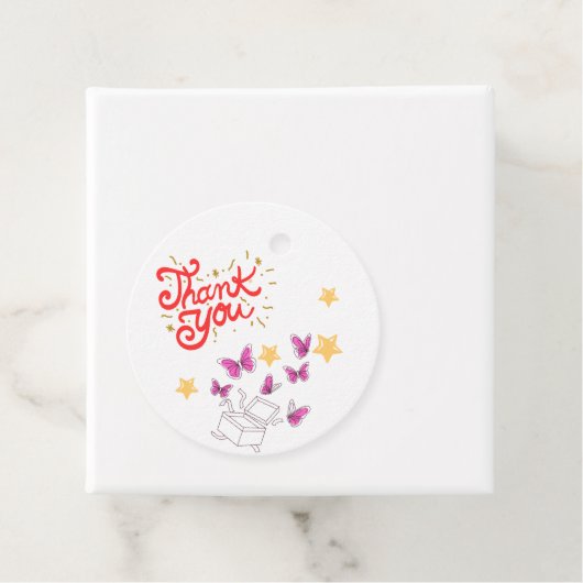 Party Geschenkanhänger (Beispiel)