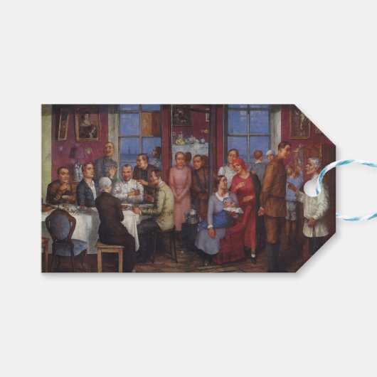 Party Geschenkanhänger (Vorderseite (Horizontal))