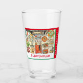 Party Geschenke Glas (Vorderseite)