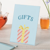 Party "Geschenke" Sockelschild (In Situ)