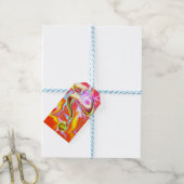 Party-Geschenketiketten Geschenkanhänger (Mit Garn)