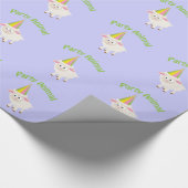 Party Geschenkpapier (Ecke)