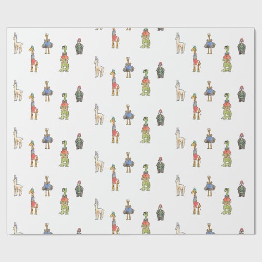 Party Geschenkpapier (Flach)