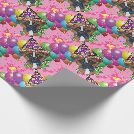 Party Geschenkpapier (Ecke)