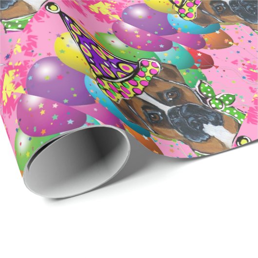 Party Geschenkpapier (Rolleneckpunkt)