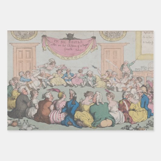 Party - Geschenkpapier (Vorderseite 2)