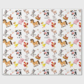 Party Geschenkpapier (Flach)