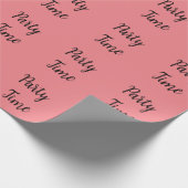 Party Geschenkpapier (Ecke)
