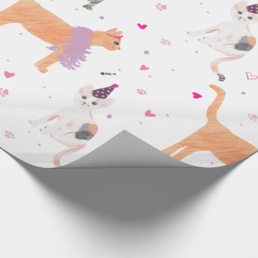 Party Geschenkpapier (Ecke)