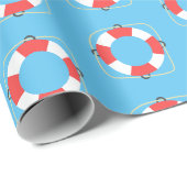 Party-Geschenkpapier für Pool Geschenkpapier (Rolleneckpunkt)