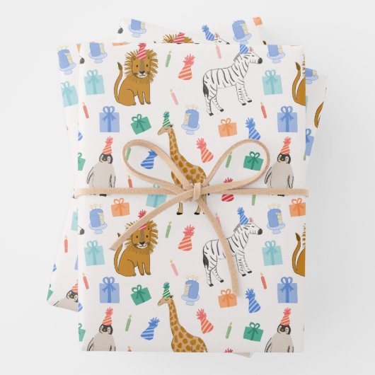 Party Geschenkpapier Set (Beispiel)