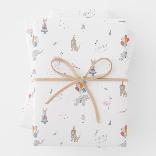 Party Geschenkpapier Set (Beispiel)