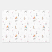 Party Geschenkpapier Set (Vorderseite)