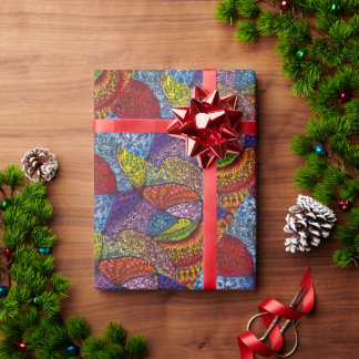 Party-Geschenkverpackungsrolle - Groovy Geschenkpapier