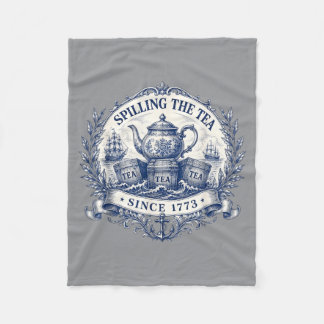 Party Geschichte Wortspiel Blaues Toilett Tee Vers Fleecedecke
