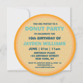 Party-Geschlecht neutralisieren jeden altersbeding Einladung (Rückseite)