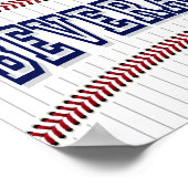 Party-GETRÄNKE signieren Print Poster (Ecke)