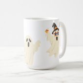 Party Ghost - Fun Halloween Vibes Kaffeetasse (VorderseiteRechts)