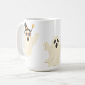 Party Ghost - Fun Halloween Vibes Kaffeetasse (Vorderseite Links)