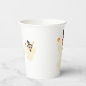 Party Ghost - Fun Halloween Vibes Pappbecher (Links)