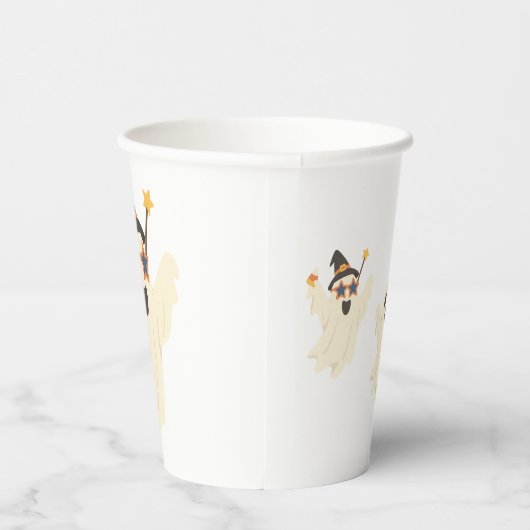 Party Ghost - Fun Halloween Vibes Pappbecher (Rechts)