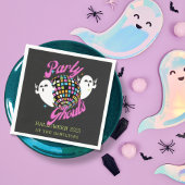 Party Ghouls Retro Halloween Ghosts Serviette