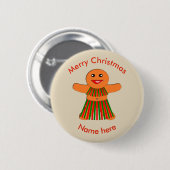 Party Gingerbrei Custom Button (Vorne & Hinten)