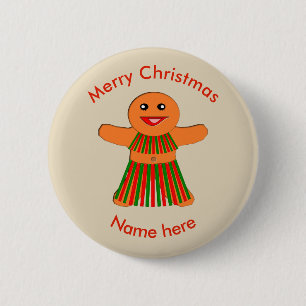 Party Gingerbrei Custom Button