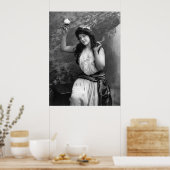 Party Girl, 1902 Poster (Küche)