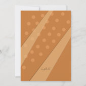 Party Girl (Afroamerikaner) Einladung (Rückseite)